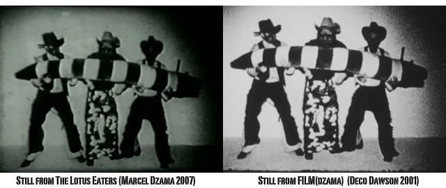 IMAGE COMPARISON — FILM(dzama) vs Lotus Eaters Frame Grabs